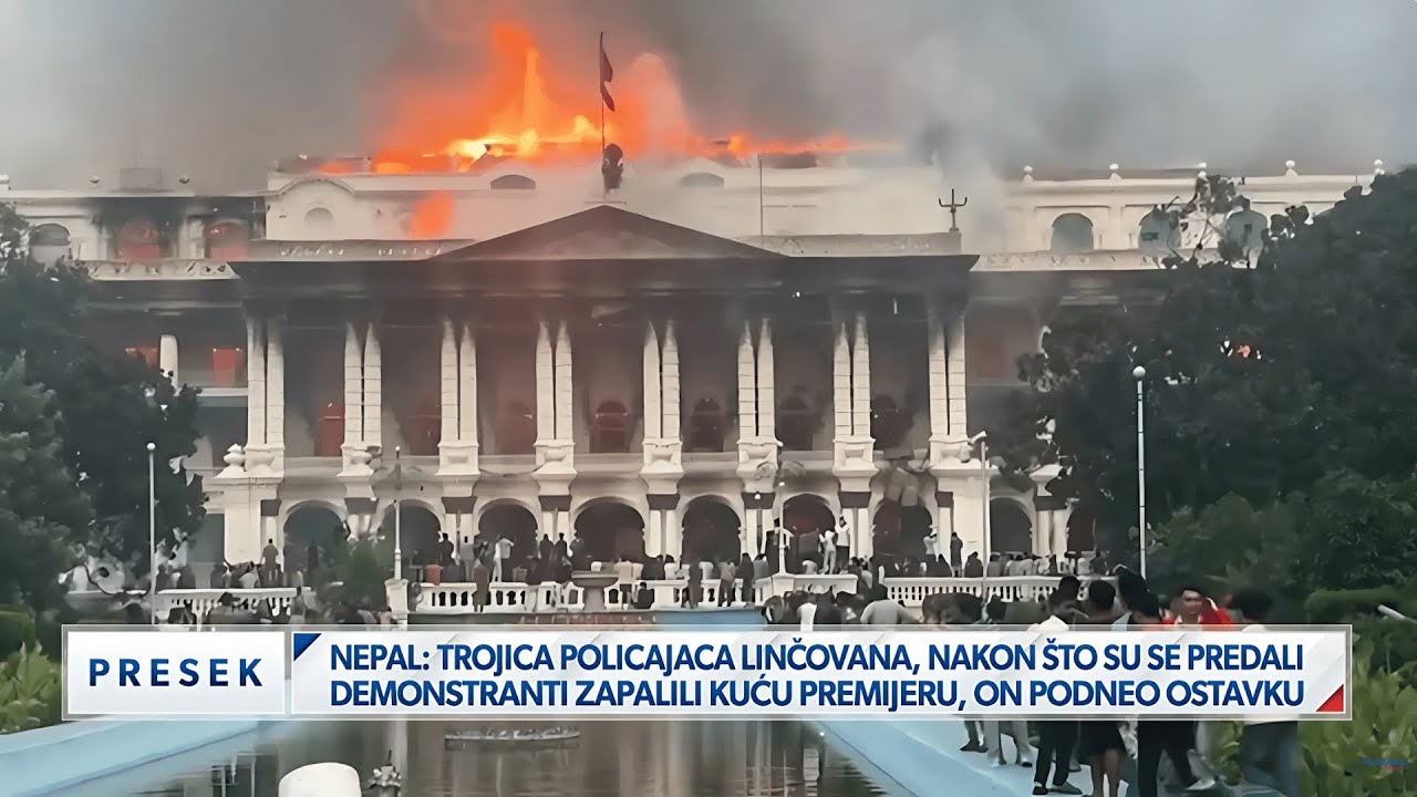 Poginula 21 osoba, zapaljena zgrada parlamenta: Protesti zbog zabrane društvenih mreža u Nepalu