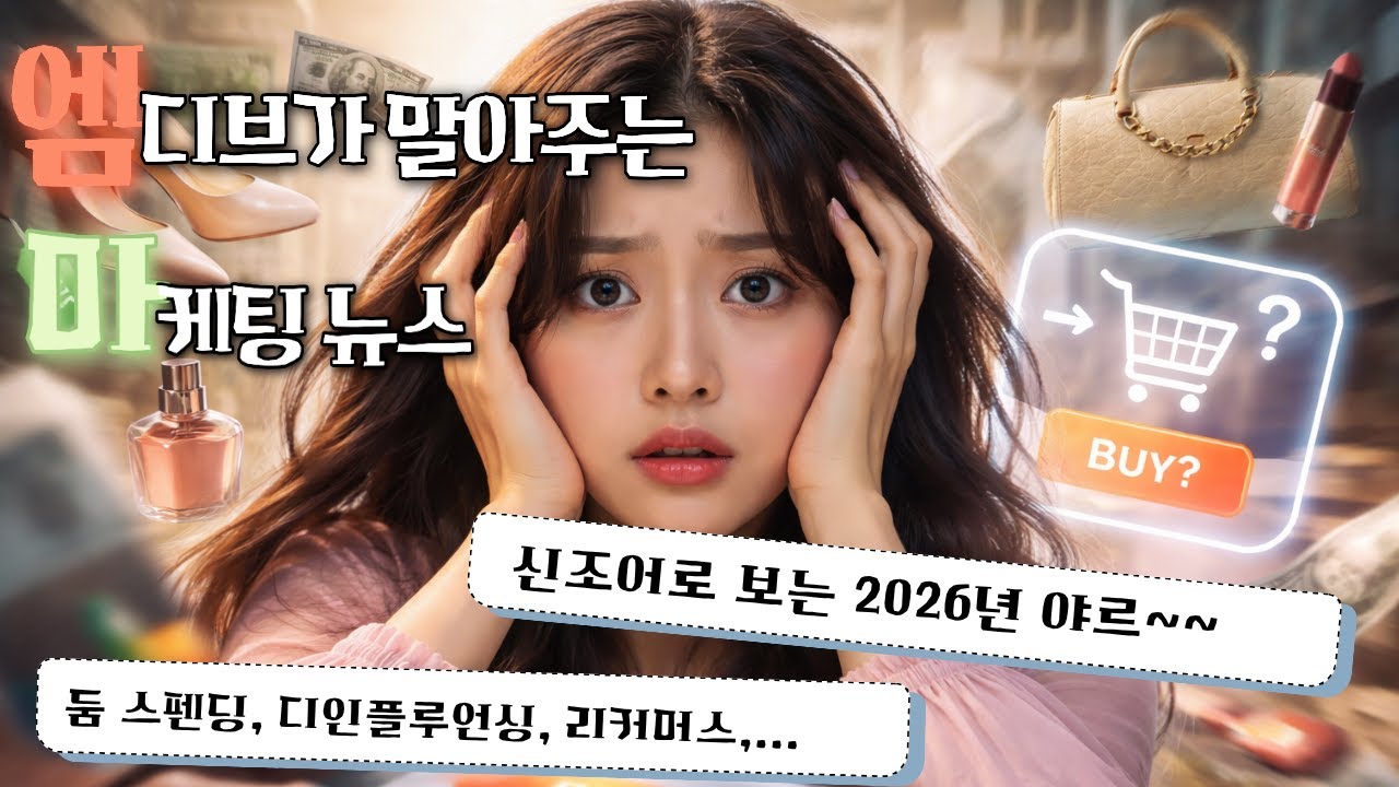 (엠마)AI와 신조어로 미리보는 2026년? 야르~~ 단어를 알면 전략이 나온다.