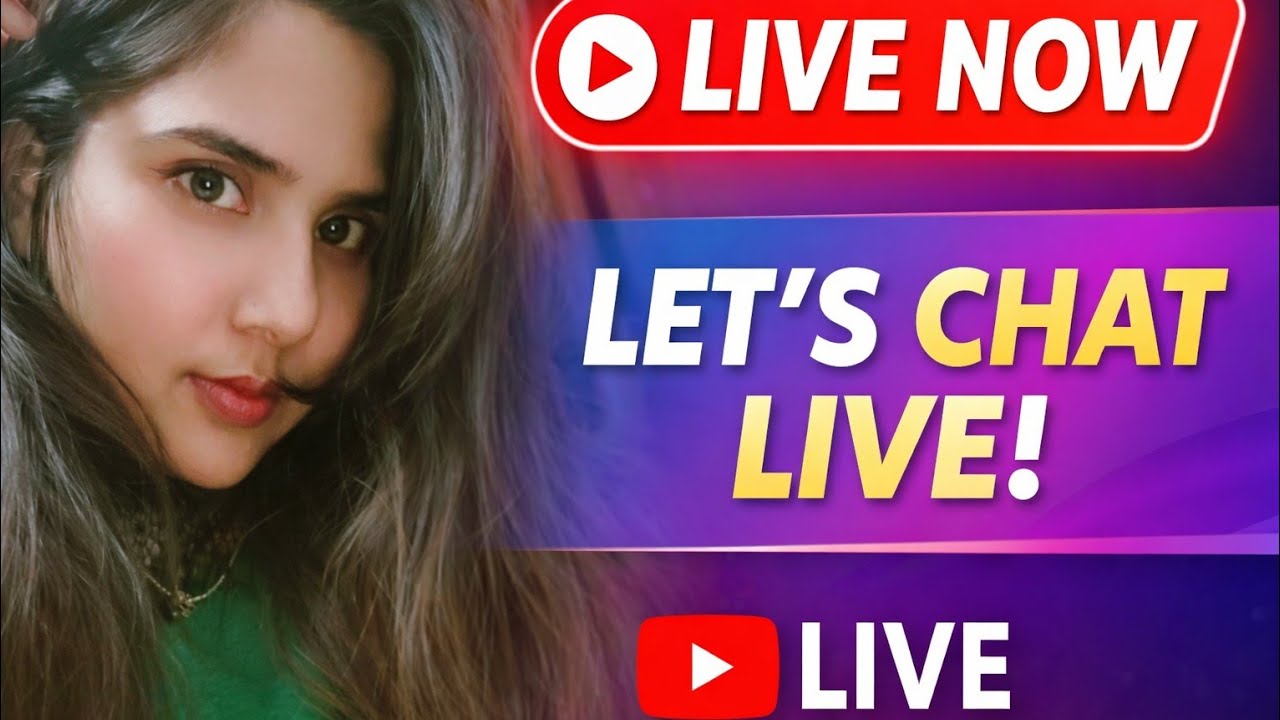 LIVE Chat With Me 😍 | Fun, Talks & Smile Only ✨