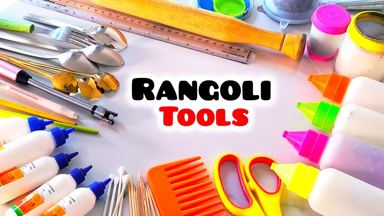Diwali special all Rangoli tools ✨🪔 | *Shubh Aangan special* Learn How to make rangoli tools at home