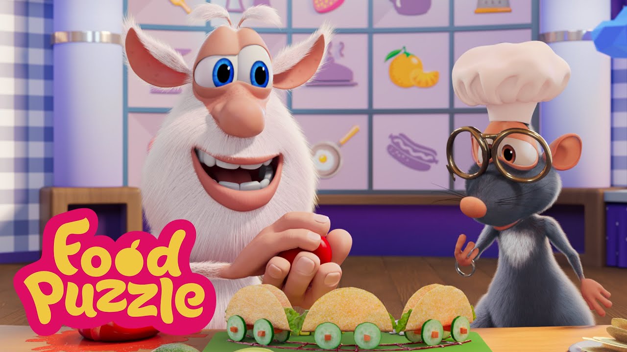 👀⭐️ Taco Train | Booba | Cartoons for Kids