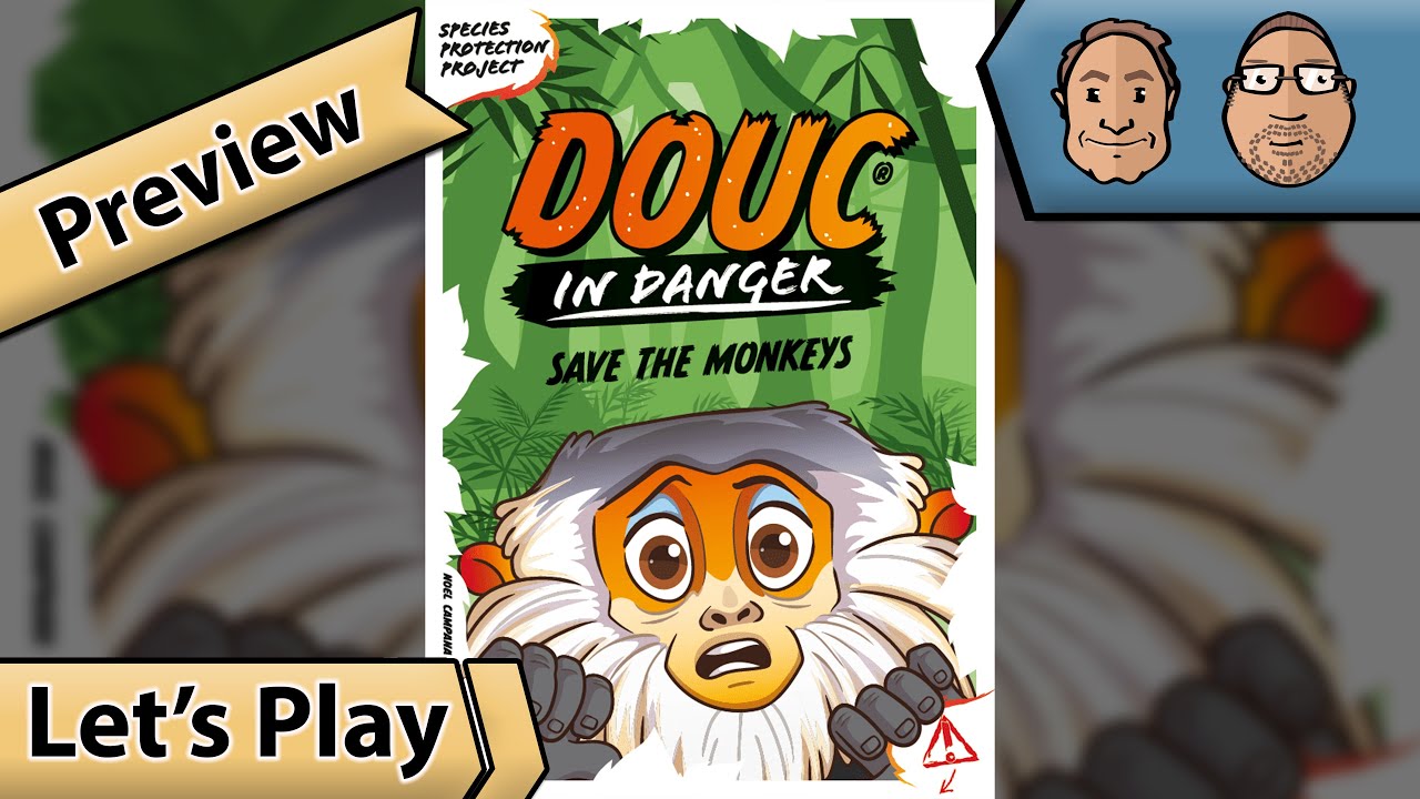 DOUC IN DANGER – Brettspiel – Preview – Let´s Play – mit Peat, Alex & Autor