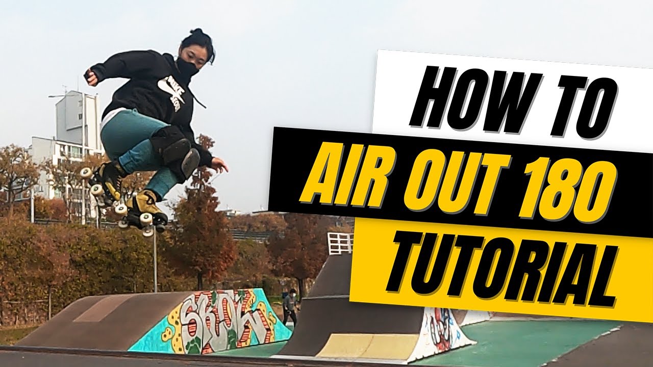 How to Air 180 Out of a Ramp on Roller Skates | Trick Tutorial