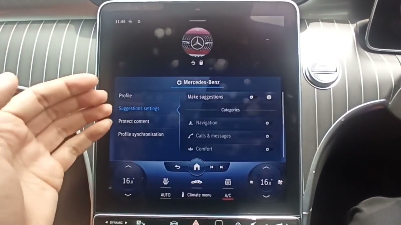 Setting up fingerprint Scanner | Mercedes-benz models