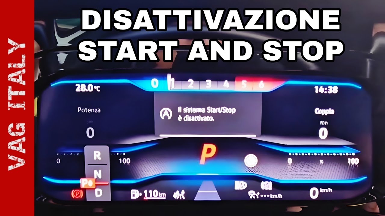 Disattivazione Start & Stop su VW Golf 8/8.5 ed altre MQB Evo (A3 8Y, Octavia 4, Leon 4, Formentor)