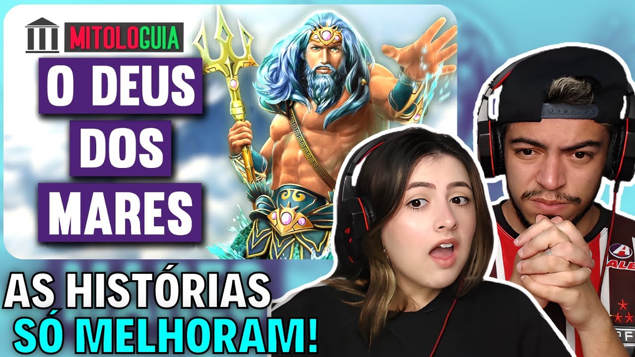 REACT - A História de Poseidon - MITOLOGIA GREGA (GUILHERME ANALISA) | CASALZINHO