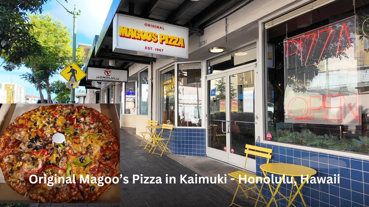 Hawaii Food: Magoo's Pizza in Kaimuki