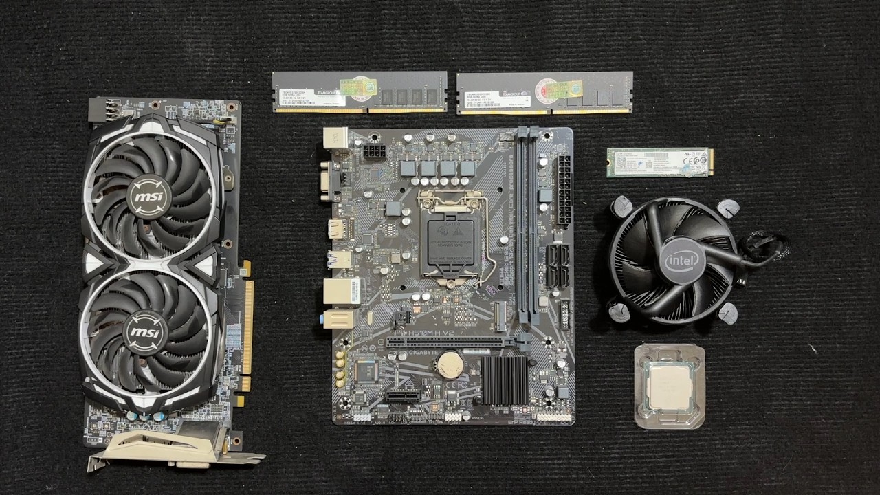 I3 10105 + RX 580 8GB 2048SP Low Budget Gaming PC Build