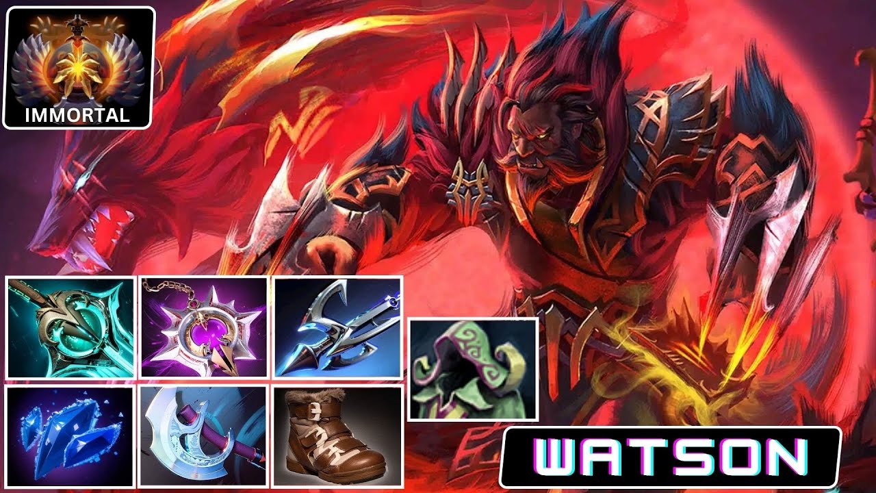 RANK 1 LYCAN ABUSE this BROKEN BUILD for Easy MMR BY WATSON