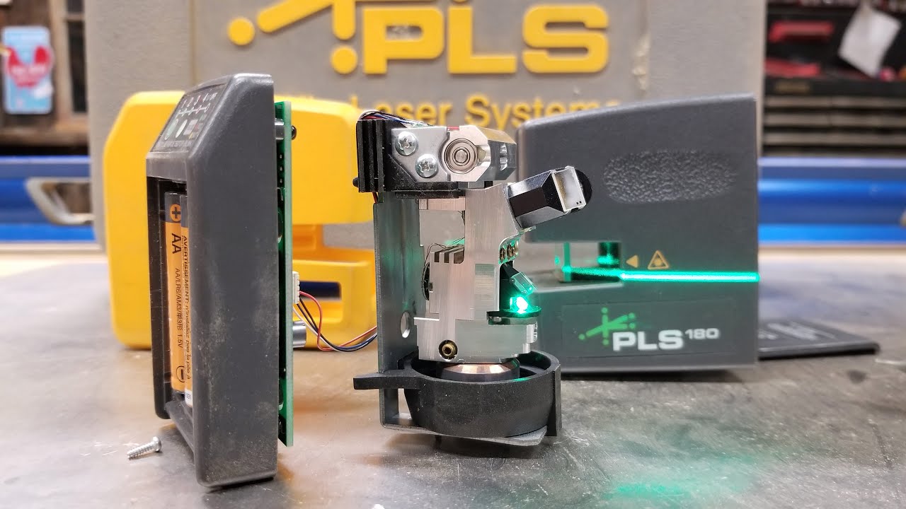 PLS 180 Green Laser Level Troubleshooting & Repair - JUNK Made in China?