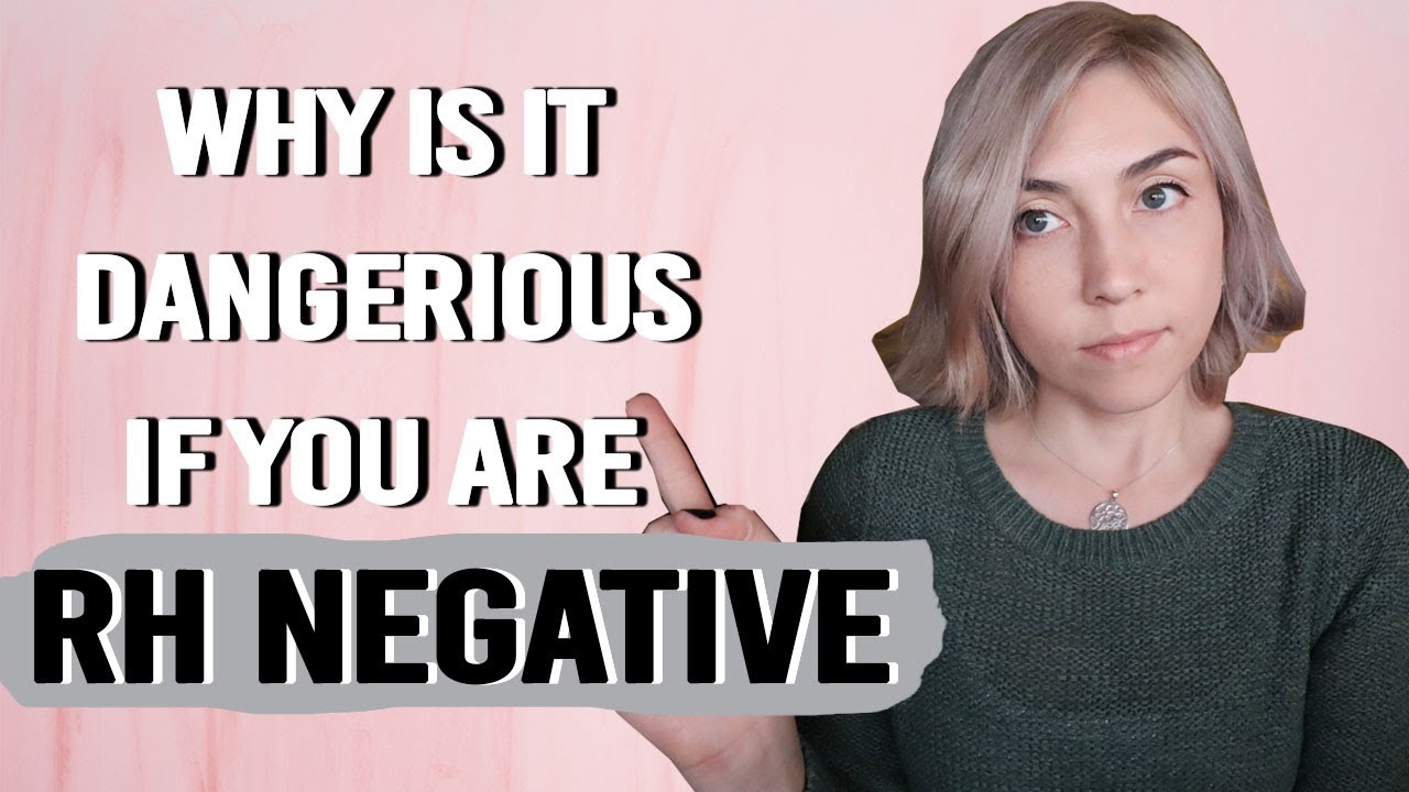 Rh negative blood type and how it might affect your baby?