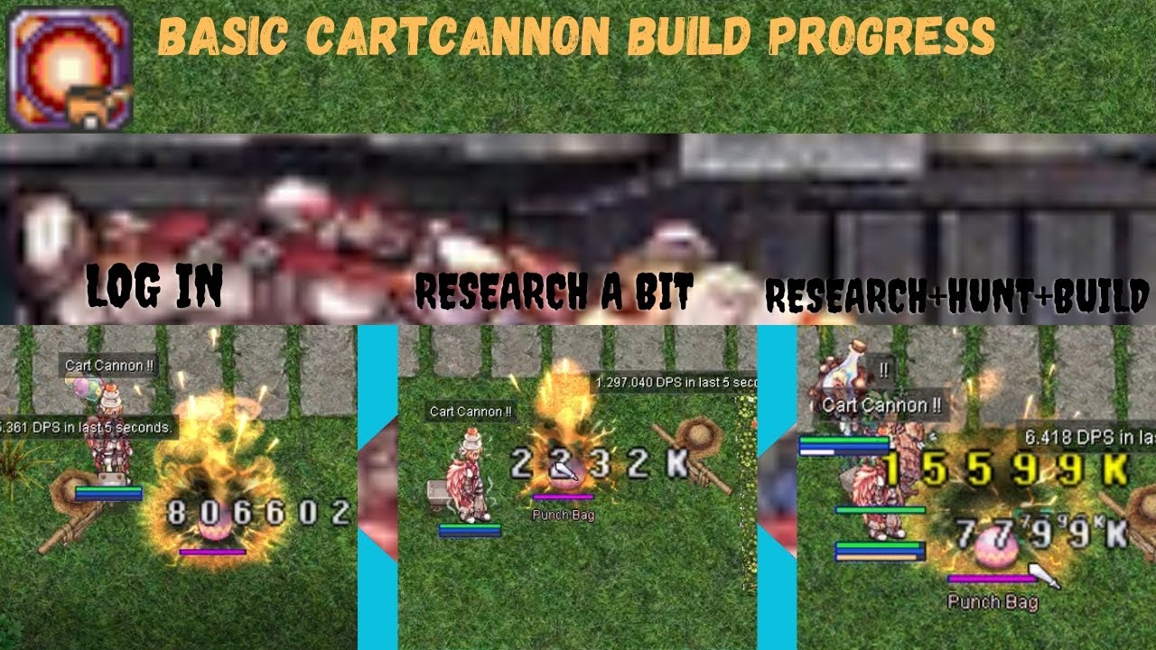 [OMG! RO] Biolo CartCannon Build Progress | Getting Started - You get the hang of it