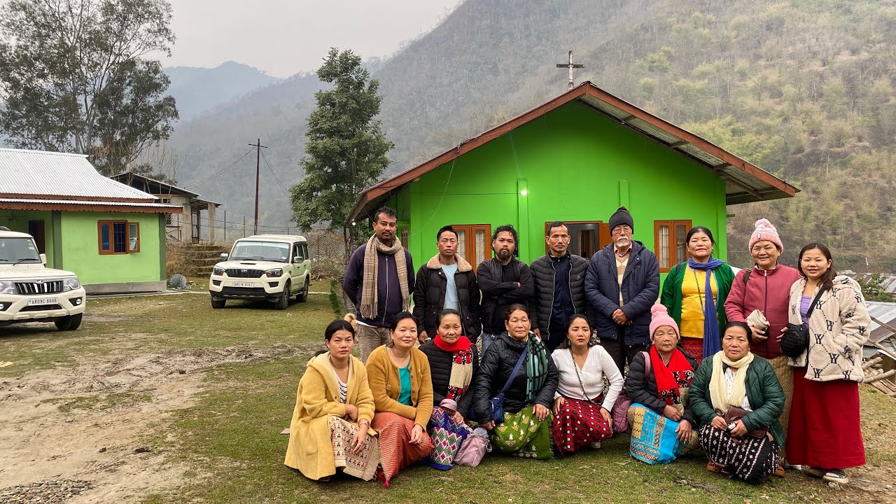 Gospel tour, part 2. We have reached Kamle district and also covering Upper subansiri district.