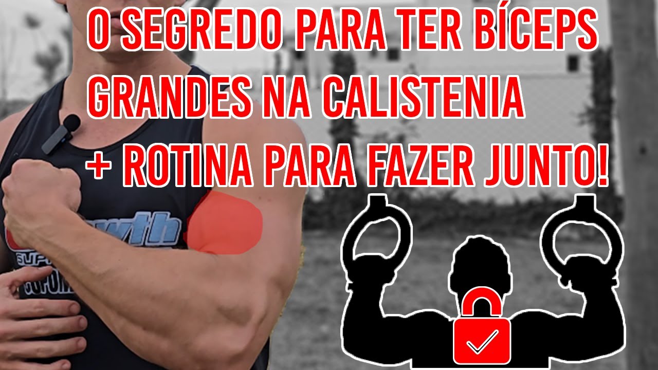 O SEGREDO para B&Iacute;CEPS GRANDES sem Equipamentos + ROTINA para Fazer Junto!! 🔐