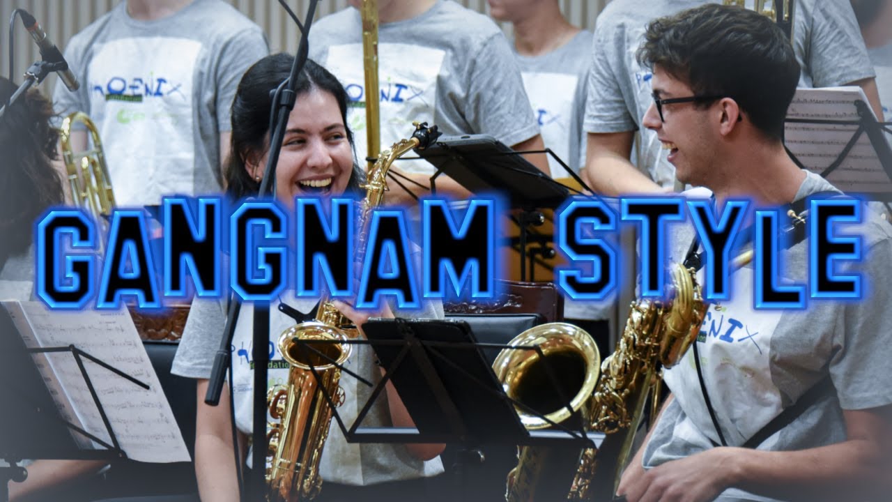 PSY – GANGNAM STYLE (강남스타일) | South Korea Tour (LIVE) | Moritz Spieß & LJJO RLP (Big Band  Perc. Cam
