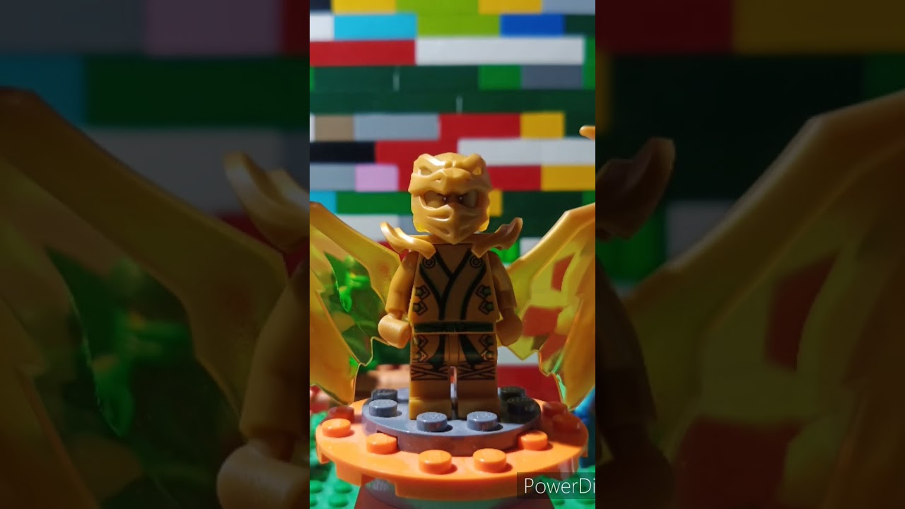Baue ein Custom Golddrache Lloyd #ninjago #shorts
