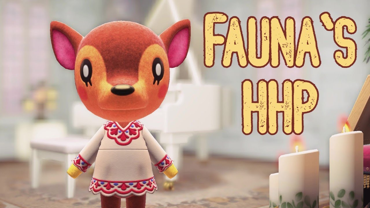 Animal Crossing Happy Home Paradise Fauna's home