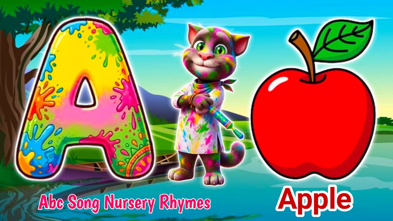 A for apple | अ से अनार | abcd | phonics song | nursery rhymes