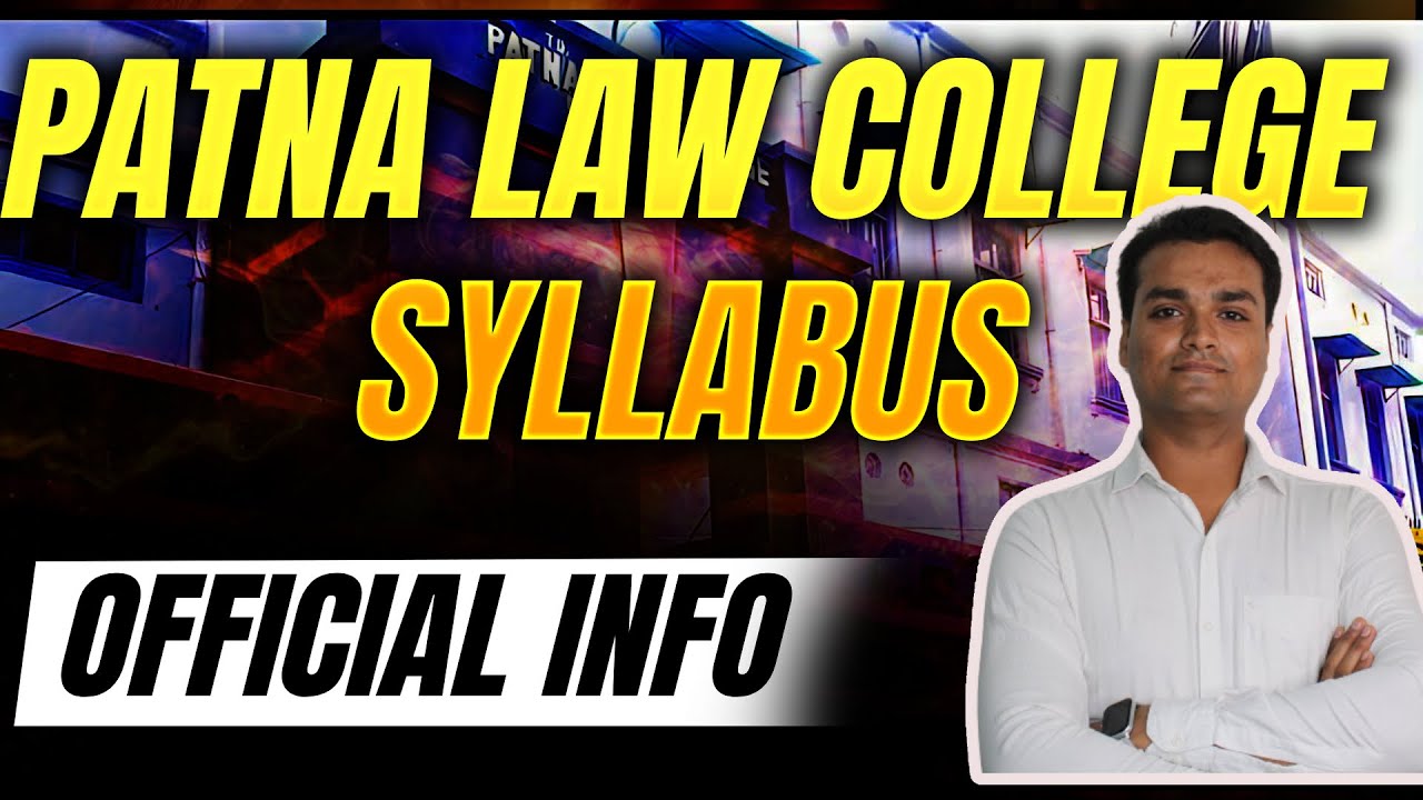 Patna Law College 2025 📚 New Syllabus + Admission Seats Info 🔍