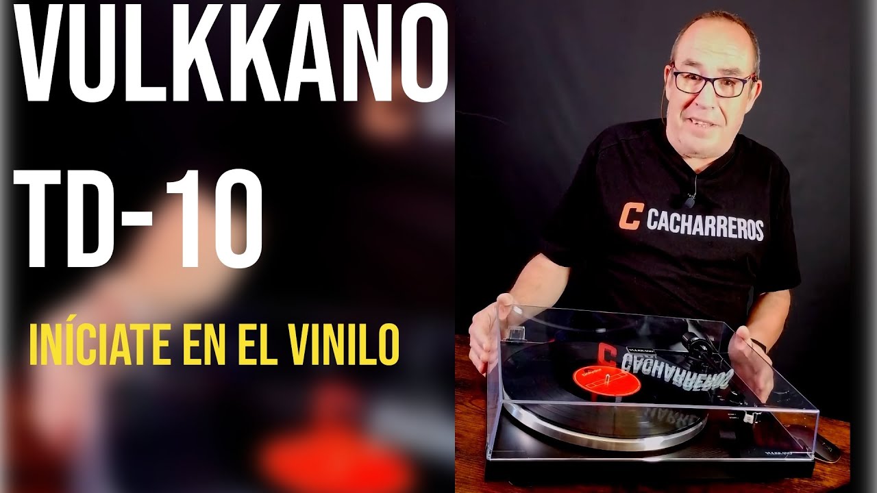 🎧 Vuelve el VINILO: Presento VULKKANO TD-10 y explico cómo funciona un TOCADISCOS