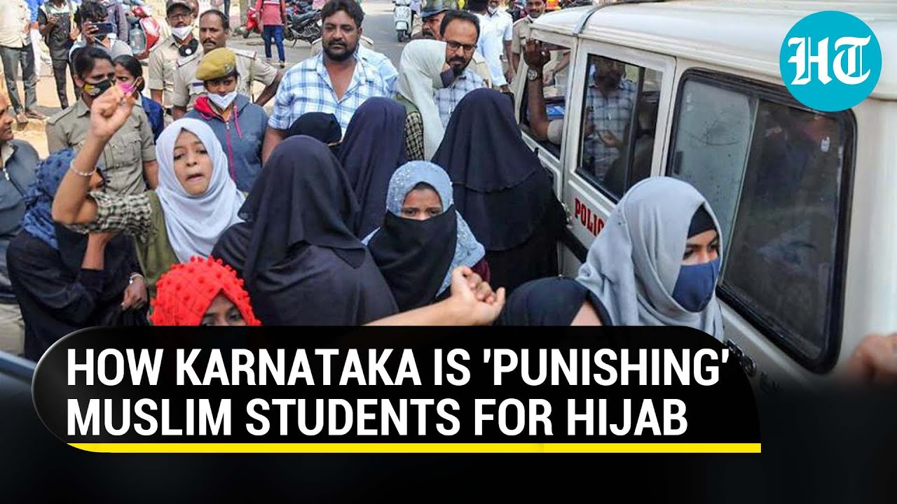 Hijab crackdown in Karnataka: 58 Muslim students suspended for staging protests at Shivamogga