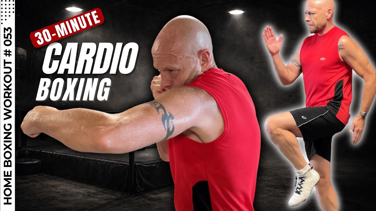 30-Min PUMPING Cardio Boxing Workout | Full Body, No Equipment at Home