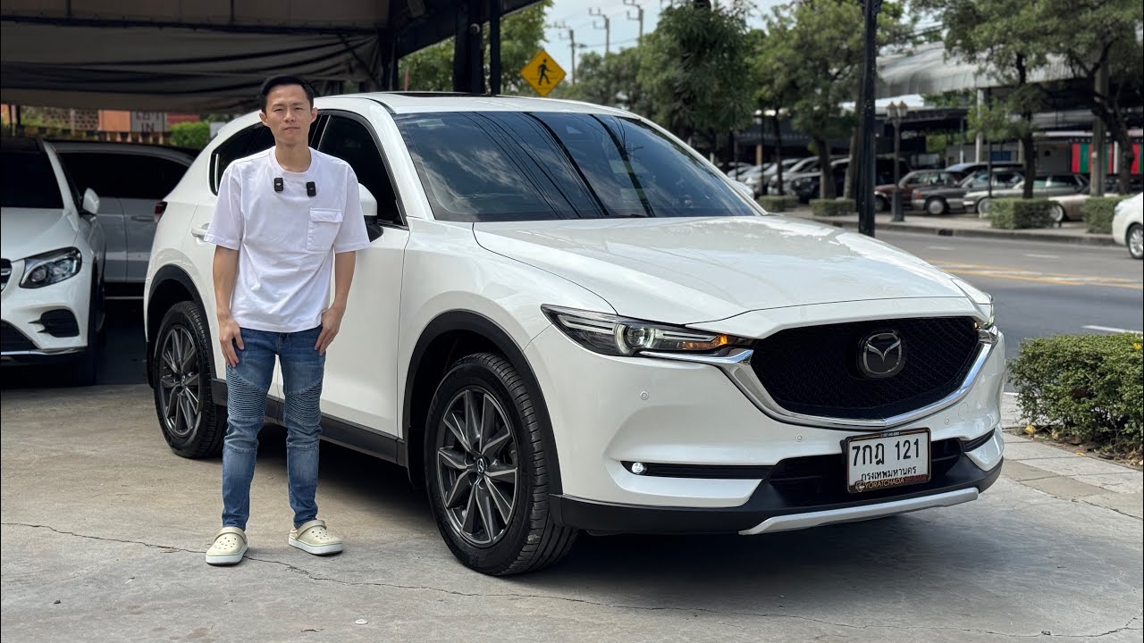 🚘MAZDA CX-5 2.2 XDL SKYACTIV-D 4WD 2018 สีขาวมุก ดีเซล ตัวท้อป✅ราคา 659,000 บาท🛣️ไมล์ 98,000กม.