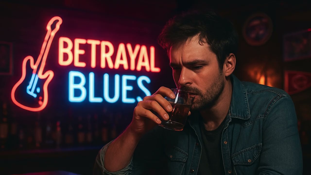 Betrayal Blues 🎶 | Heartbroken Man&rsquo;s Guitar Cry | Powerful Modern Blues Song (Official Audio)
