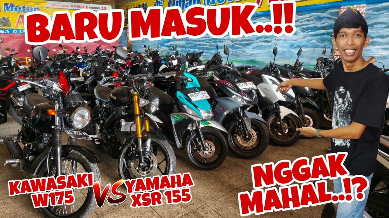 MASUK!! KAWASAKI W175 DAN YAMAHA XSR 155! MURAH MERIAH!? motor bekas murah - ANEKA JASA MOTOR SOLO 