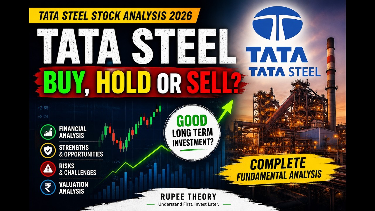 Tata Steel Stock Analysis 2026 | Buy, Hold or Sell? Complete Fundamental Analysis