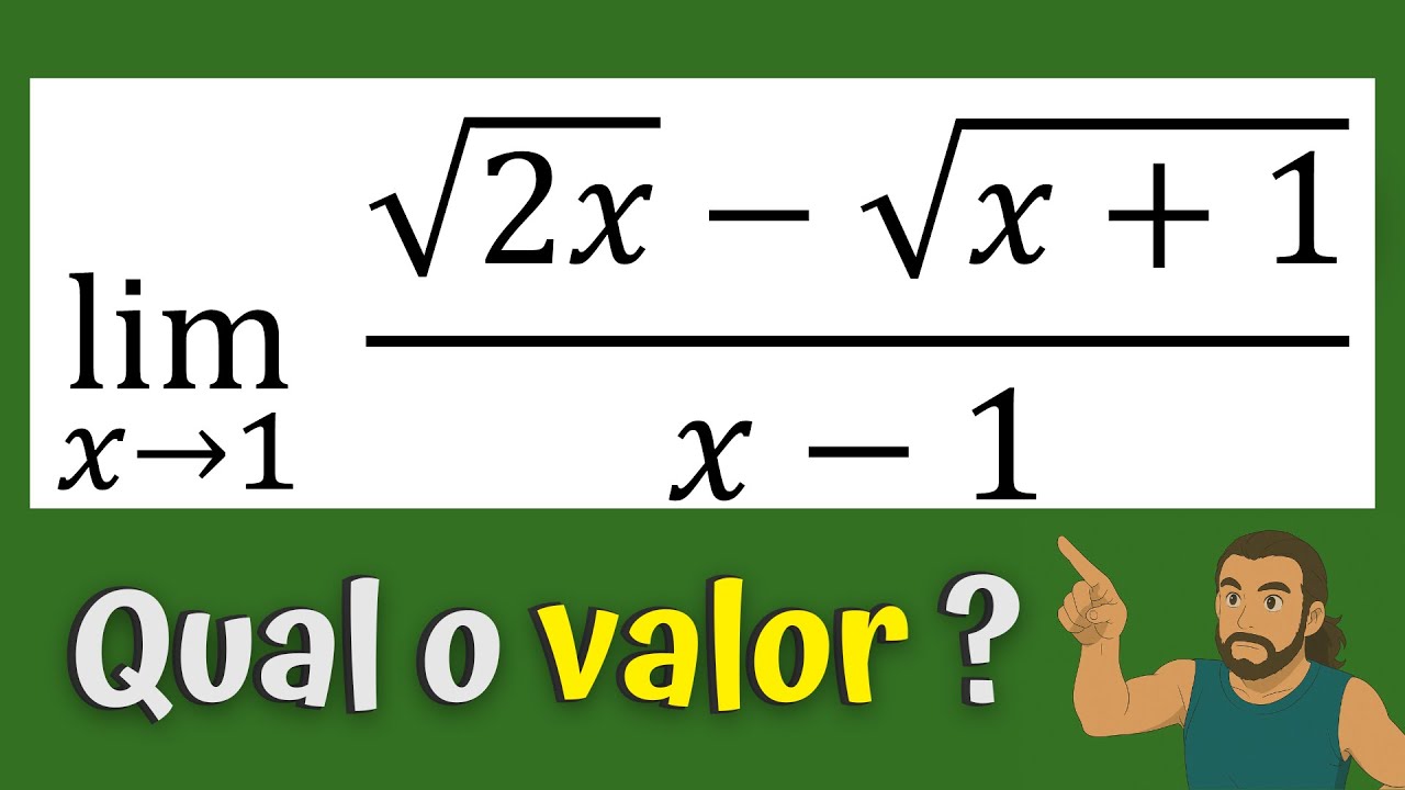 C&Aacute;LCULO 1 🧮 Racionalizando limites indeterminados passo a passo