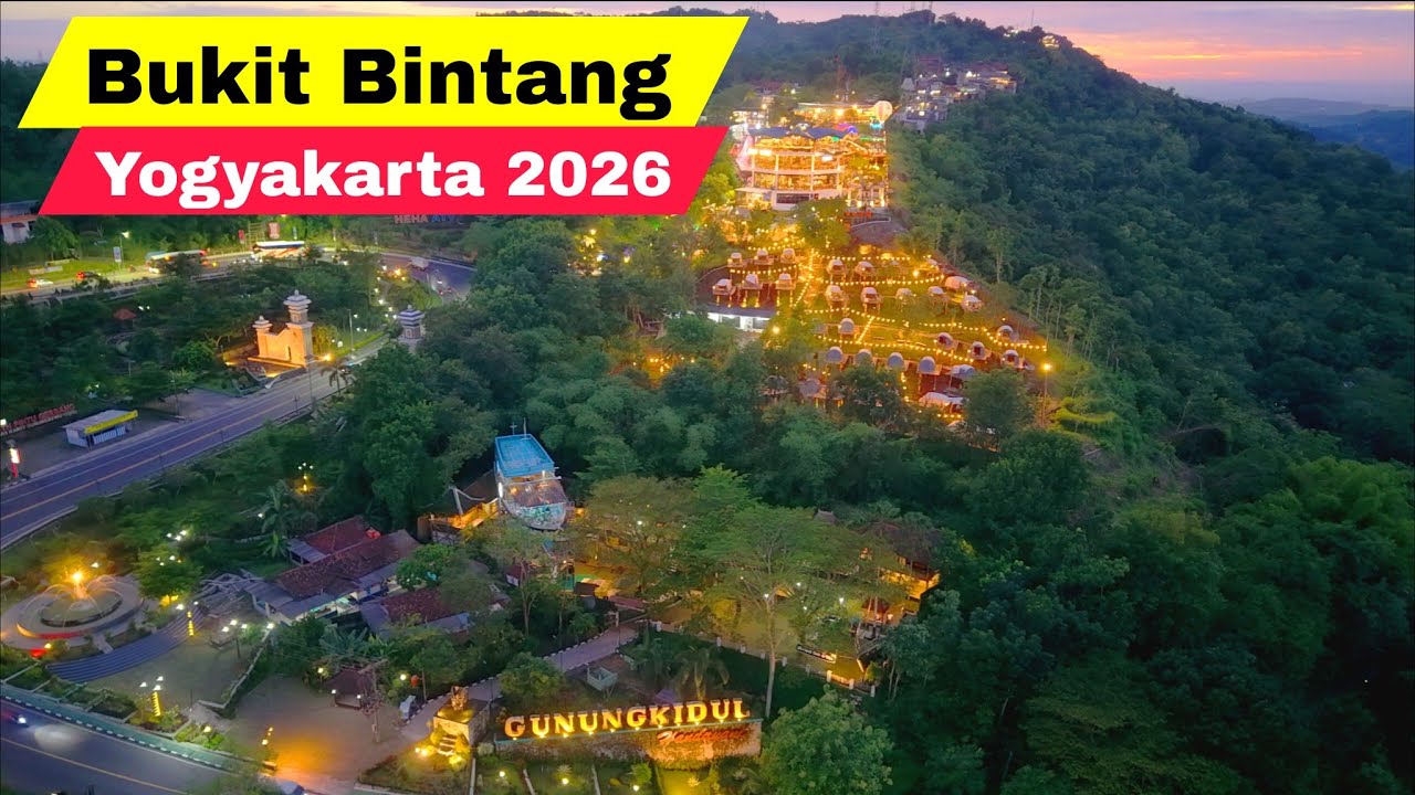 KEINDAHAN WISATA MALAM BUKIT BINTANG YOGYAKARTA | WISATA JOGJA TERBARU 2026