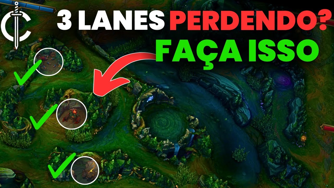 Como Carregar e Vencer Mesmo com Todas as Lanes Perdendo na Jungle |   LoL 2025