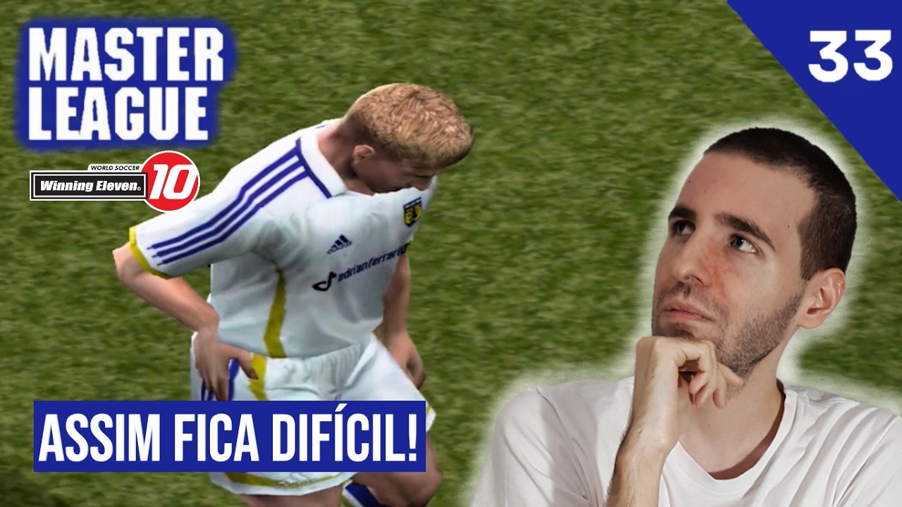 EM BUSCA DA VAGA PARA A CHAMPIONS! - Winning Eleven 10 PS2 Master League com TIME ORIGINAL EP 33