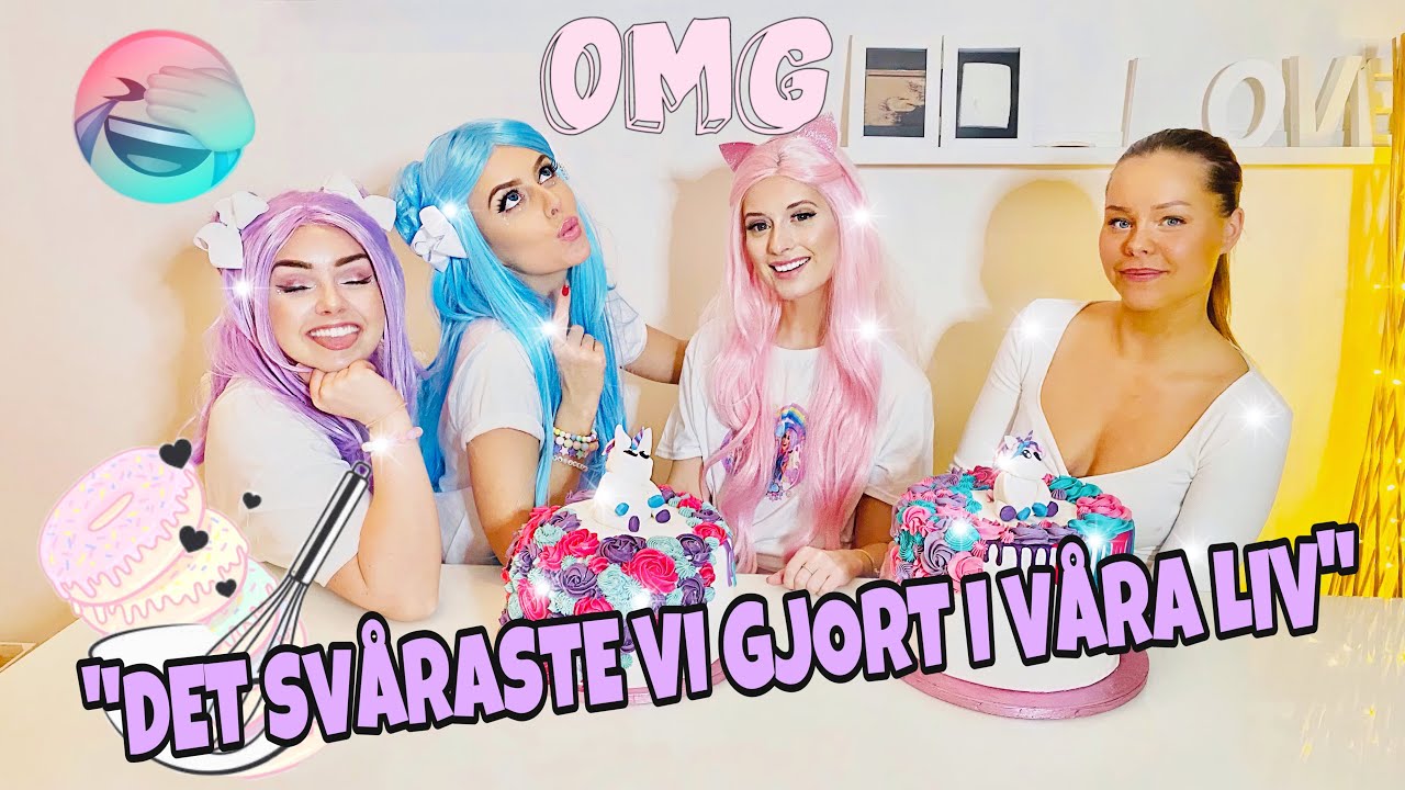 Vi bakar en UNICORN-TÅRTA!