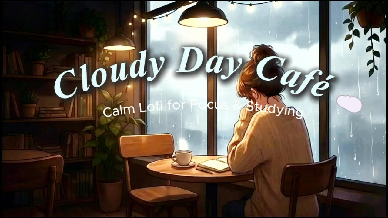 Cloudy Afternoon Café ☁️ Calm Lofi for Focus & Studying