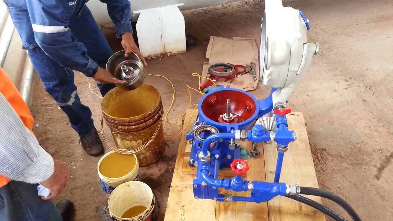 Prueba Centrifuga Purificadora MAB 103 Alfa Laval