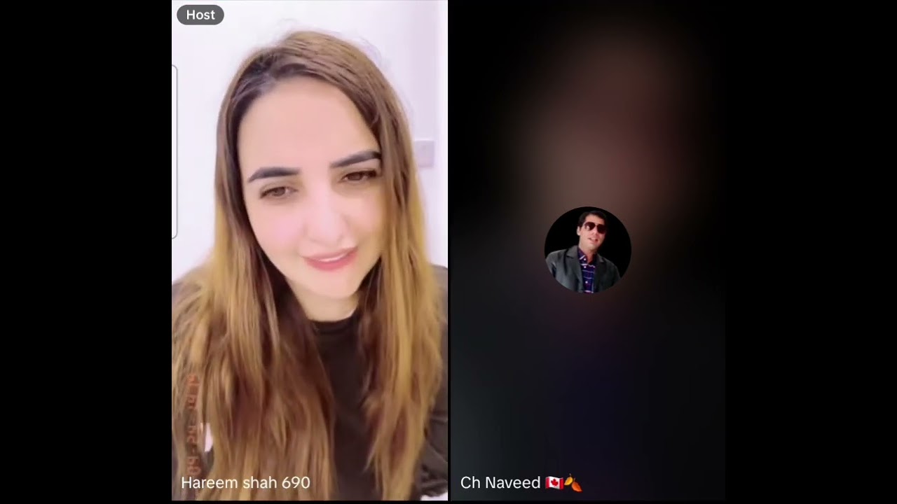 Hareem shah new video live on tiktok funny 😁 video Hareem shah