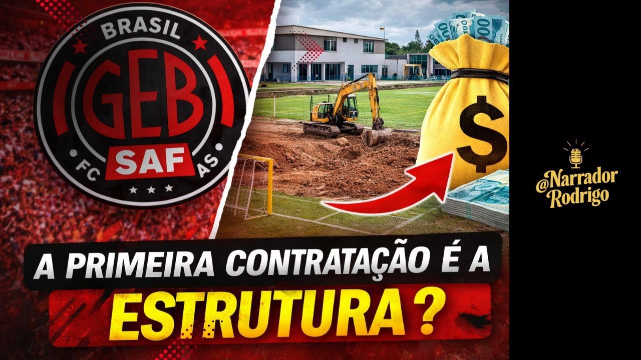🔴⚫ A PRIMEIRA CONTRATAÇÃO É A ESTRUTURA | QUAL DEVE SER O 1º INVESTIMENTO DA SAF NO BRASIL? 🔴⚫