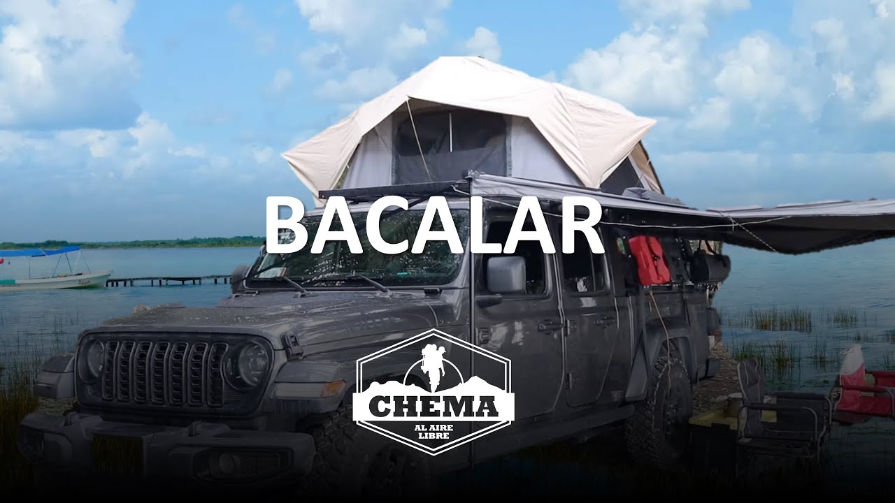Campamento de dos días en BACALAR | OVERLANDING Riviera Maya
