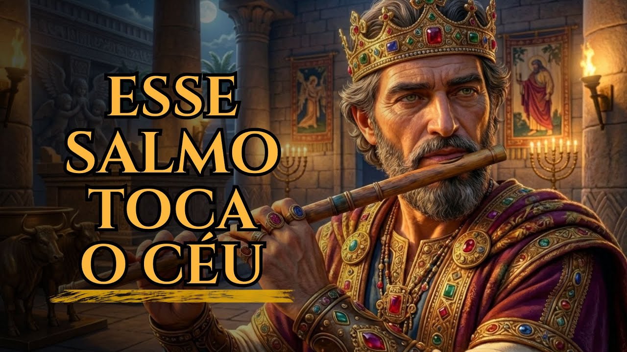 SALMOS PARA ABRIR PORTAS IMPOSSÍVEIS | 14 cânticos poderosos do REI DAVI