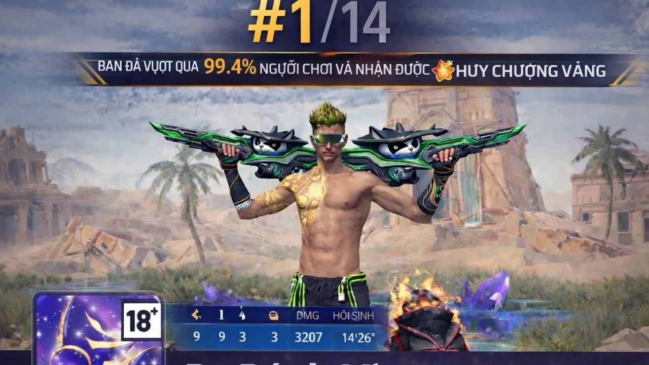 Hành trình lấy top1 bằng 2cây AWM