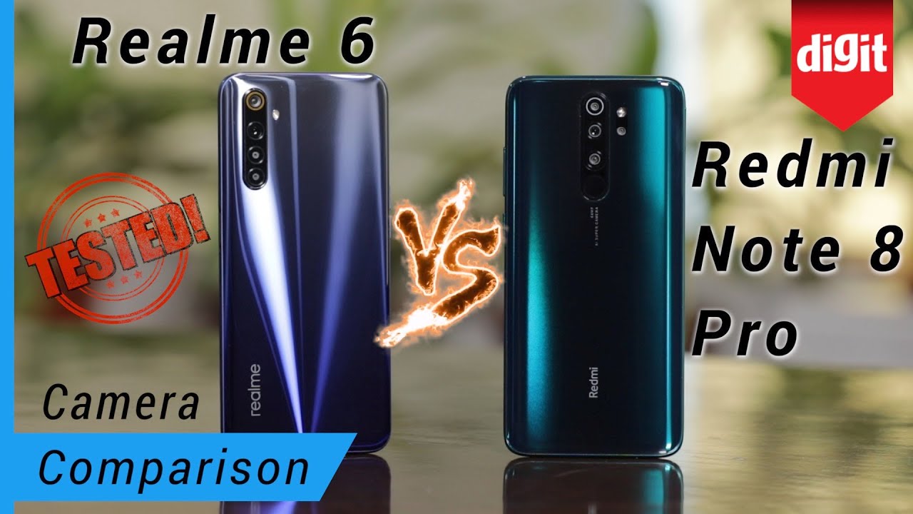 Realme 6 vs Redmi Note 8 Pro Camera Test - Redmi Note 8 Pro vs Realme 6 Camera Comparison