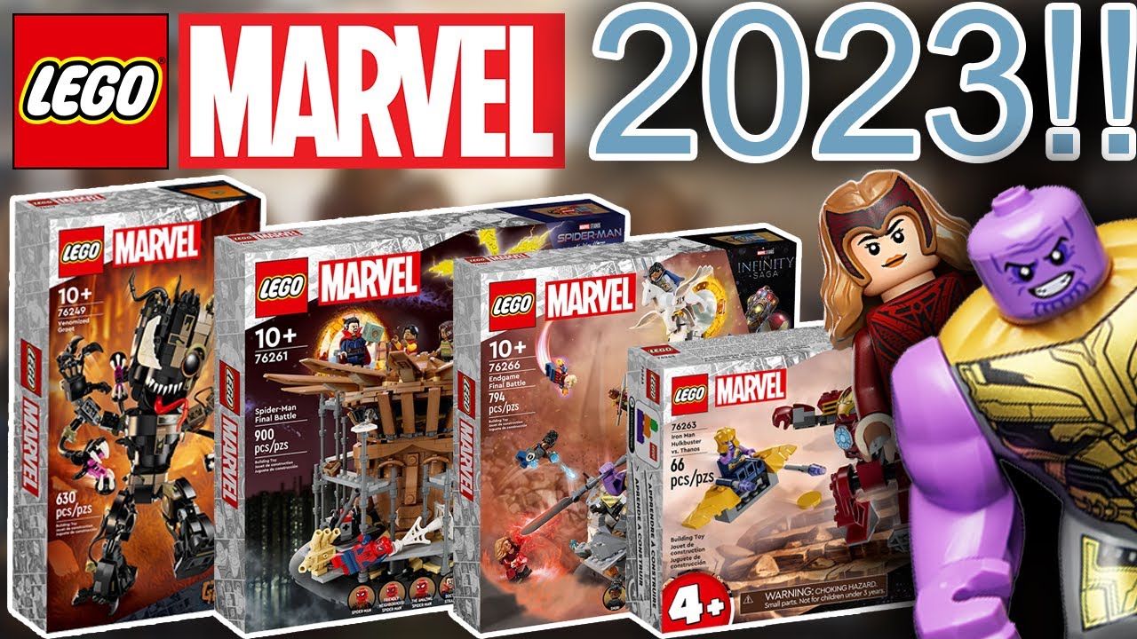 All Lego Marvel Sets August 2023!!! So Far ??