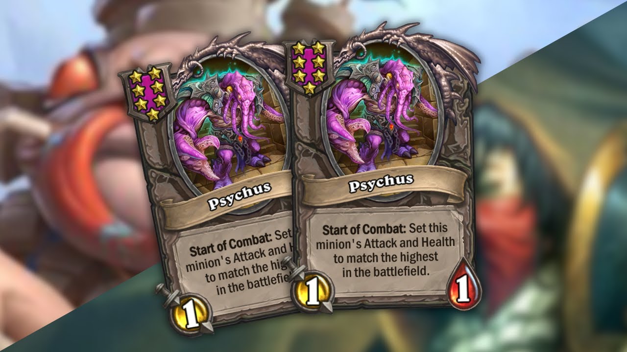 2x Psychus MAKES AN UNSTOPPALE FORCE | Hearthstone Battlegrounds DUOS [Tablet]