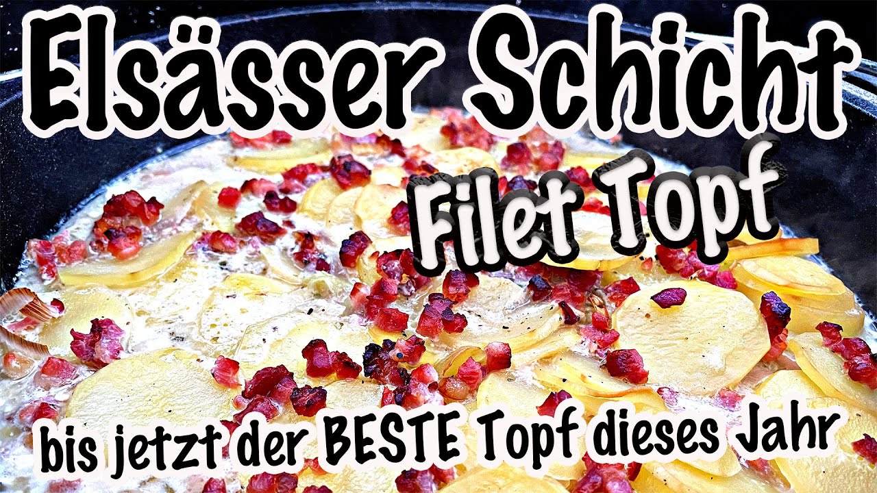 Elsässer Schicht Filet Topf aus dem Dutch Oven | The BBQ BEAR
