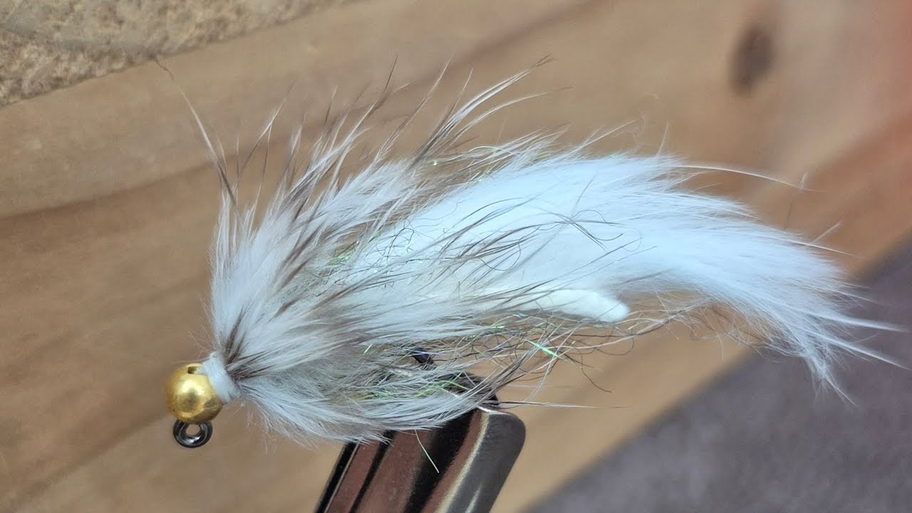 Egan's Poacher Jig Streamer in white