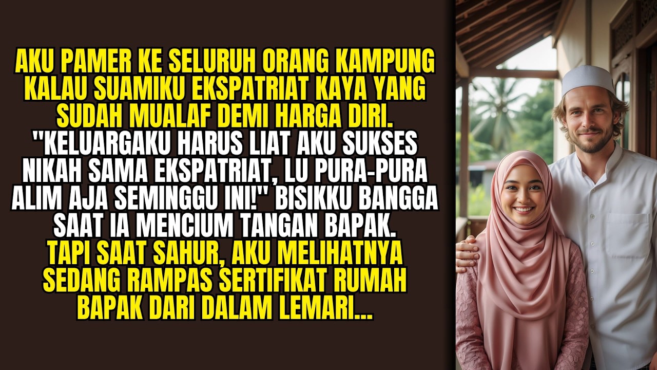 Sewa BULE Pura-Pura MUALAF Buat Mudik, Syok Saat Sang Bule RAMPAS SERTIFIKAT RUMAH Pas Sahur!
