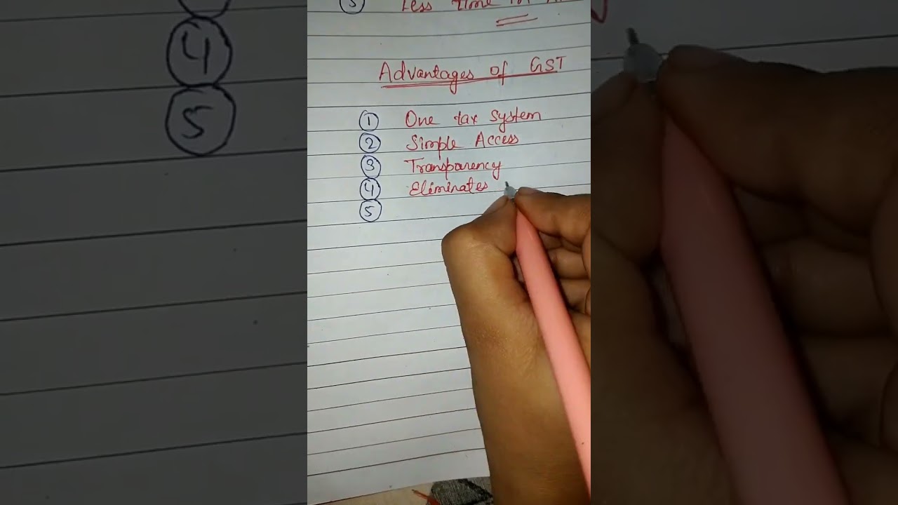 Advantages of GST#shorts #ytshorts #gst #trendingshorts
