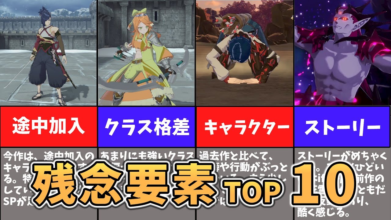 【FEエンゲージ】エンゲージの残念だった点～TOP10～
